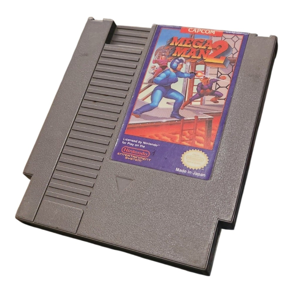 Mega Man 2 Nintendo NES Capcom 1989 Authentic Cartridge NES-MW-USA